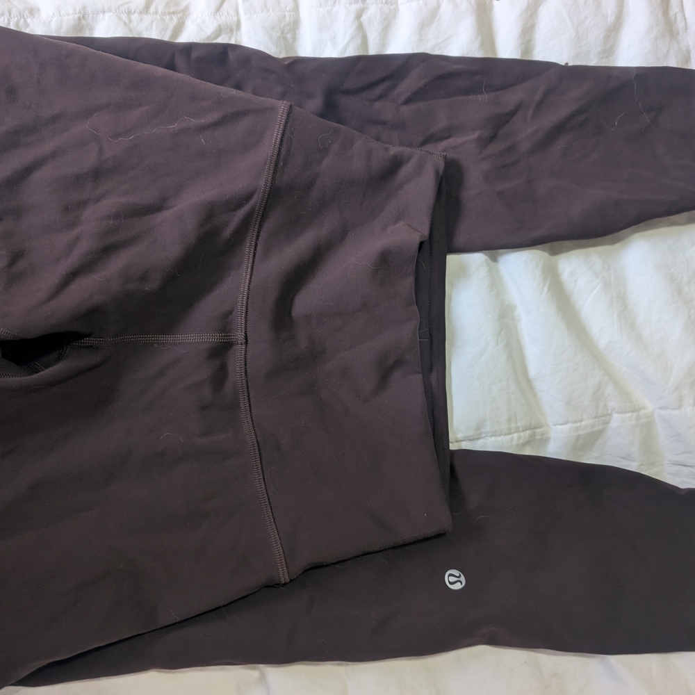 Espresso Wunder Train Leggings Size 4